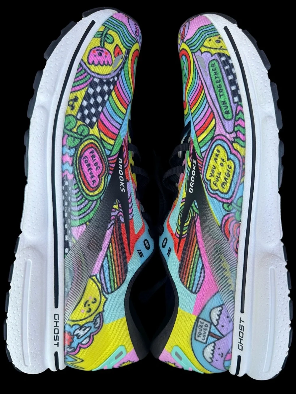 Limited Edition Wednesday Holmes x Brooks Ghost 15 